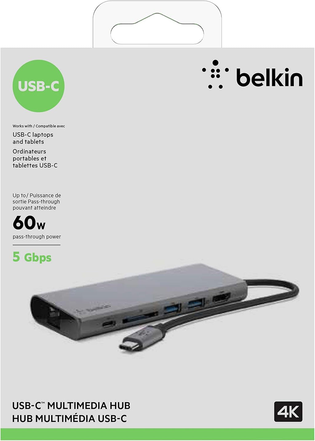 USB-C Hub with USB-C Cable J72847