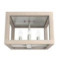 Brushed Nickel 4 Light Flush Mount K37357