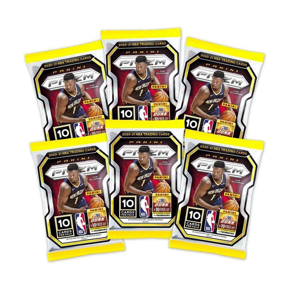 NBA Prizm Basketball Trading Card Mega Box M30933