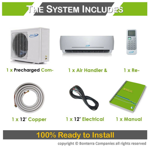 18000 BTU Mini Split Air Conditioner Heat Pump Y8331