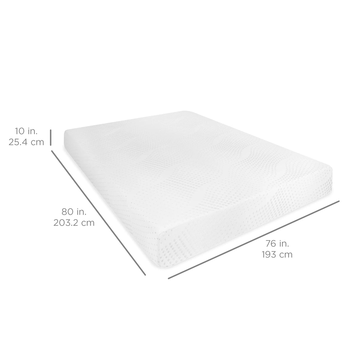 Queen Size Dual Layered Memory Foam Mattress X738