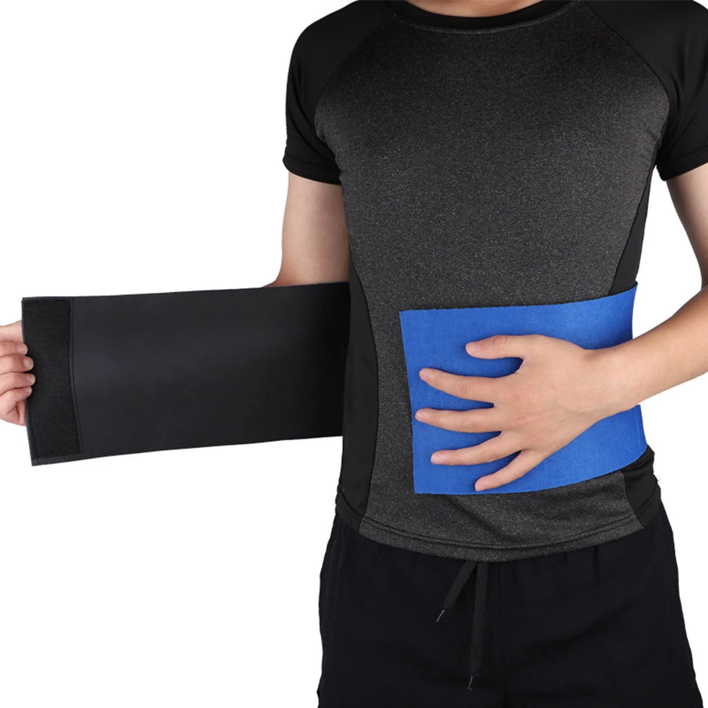 Blue Neoprene Waist Trimmer Belt H903038