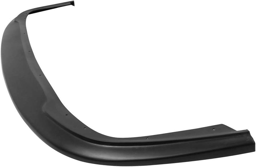 Black PU Front Bumper Lip Under Chin Spoiler J2150