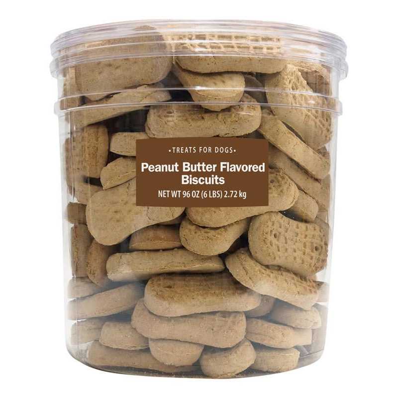 Peanut Butter Flavor Dog Biscuits 6 lb D8503