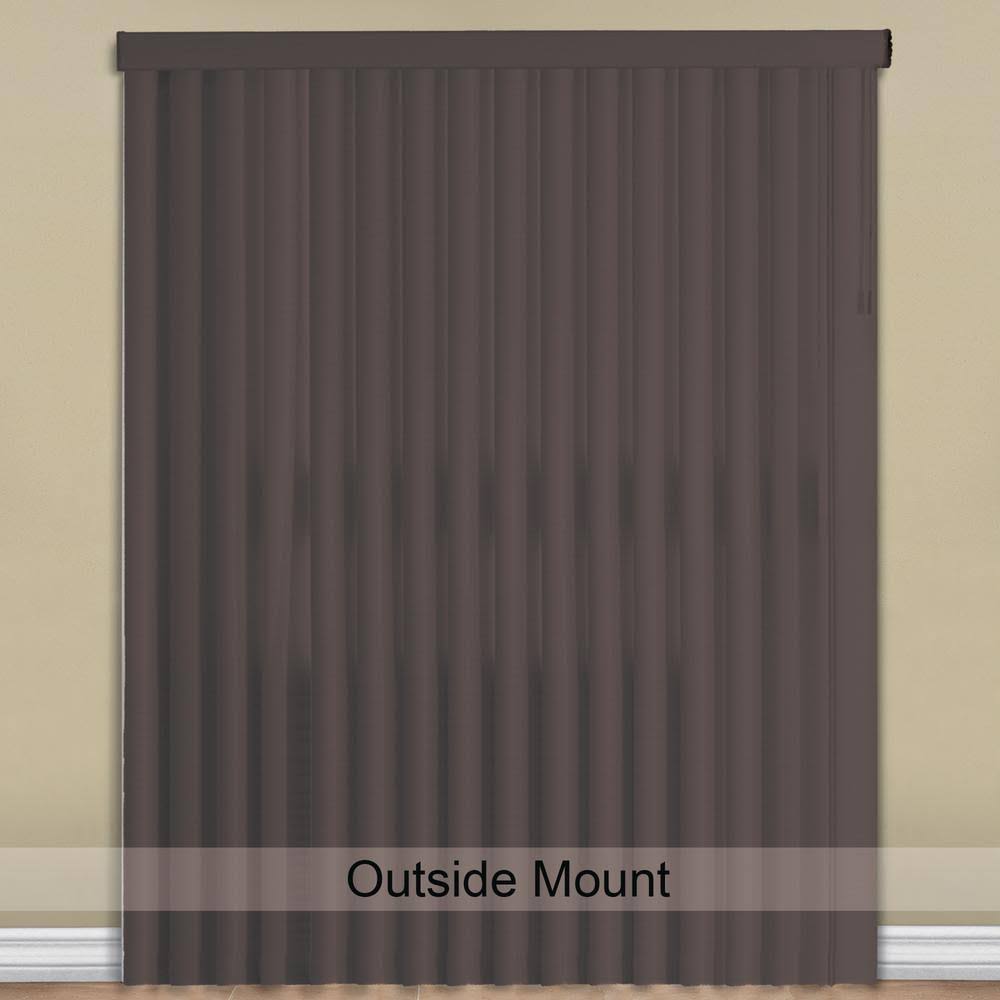 Pearl Gray 3.5 in. Vertical Blind 78 in. W x 84 in. L L815