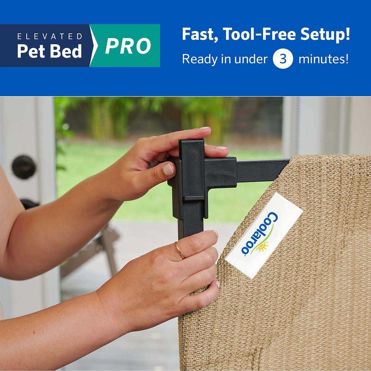 Cooling Elevated Pet Bed D5889