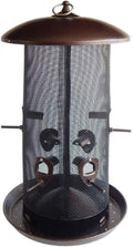Black Finish Bird Feeder with 2 Seed Compartments Z379610