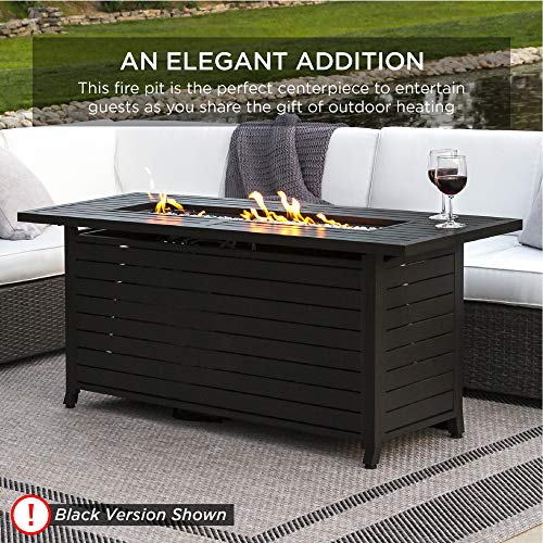 Gray Propane Gas Fire Pit Table W889867