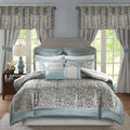 24 Piece Teal Cal King Room in A Bag P1796