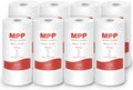 10" x 4.5" 5 Micron Whole House Sediment Water Filter Replacement Cartridge (8 Pack) X9588