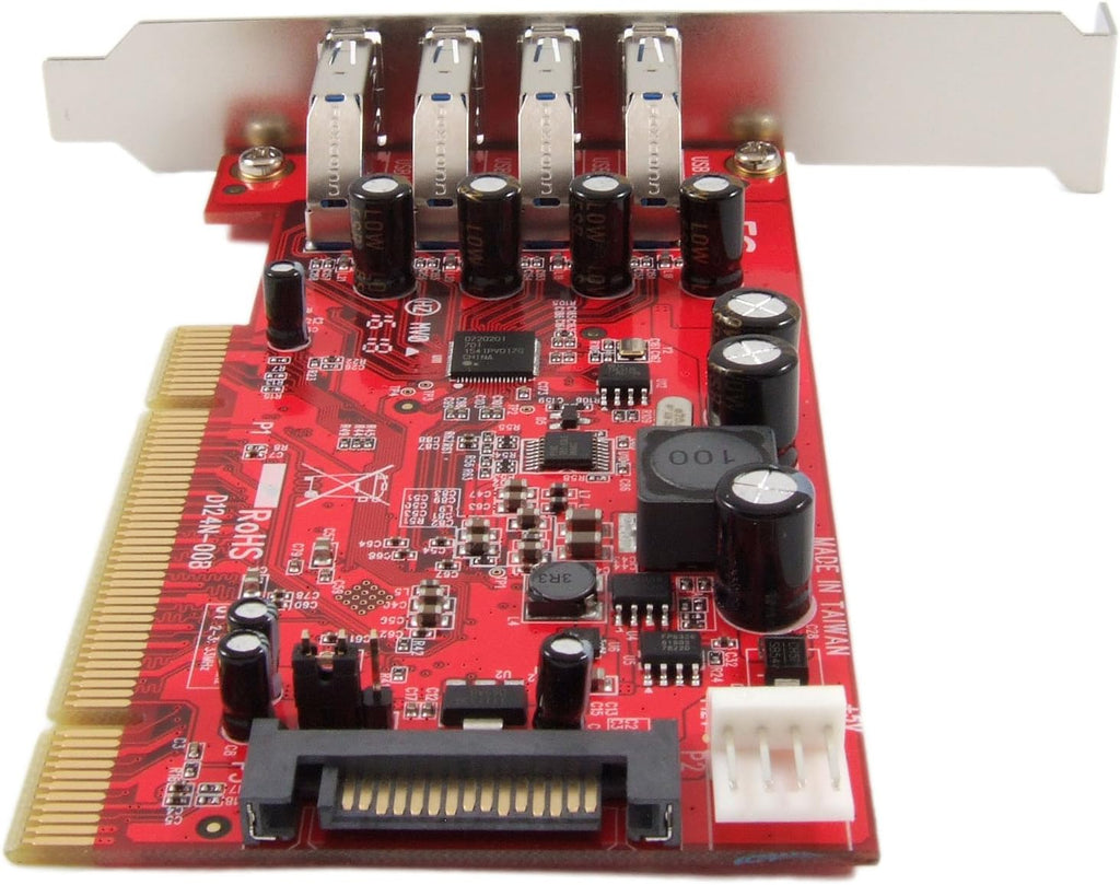 USB 3.0 4-Port PCI Host Adapter Card X3400