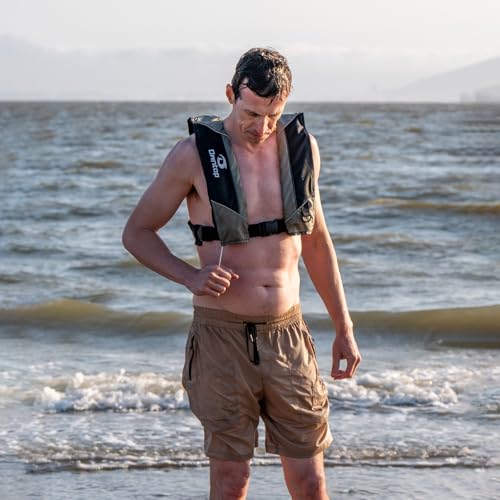 Manual Inflatable Swim Jacket with 33g C02 Cylinder H826