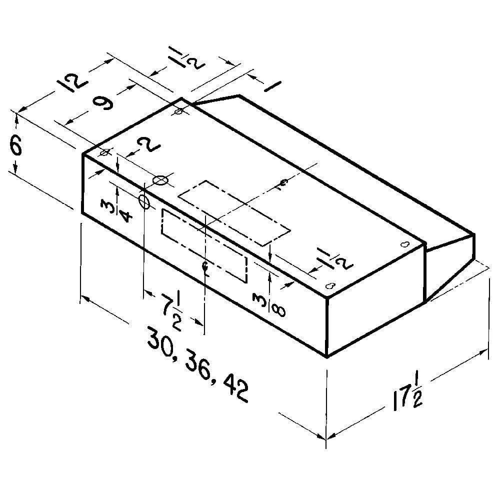 30 Inch Under Cabinet Range Hood B893271