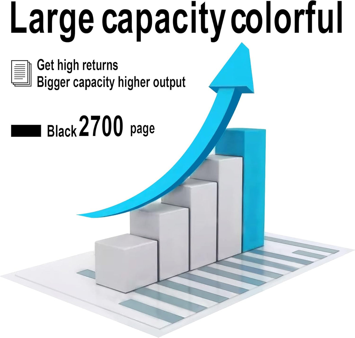 (5 Pack, Black) Compatible Toner Cartridge 80A M52186
