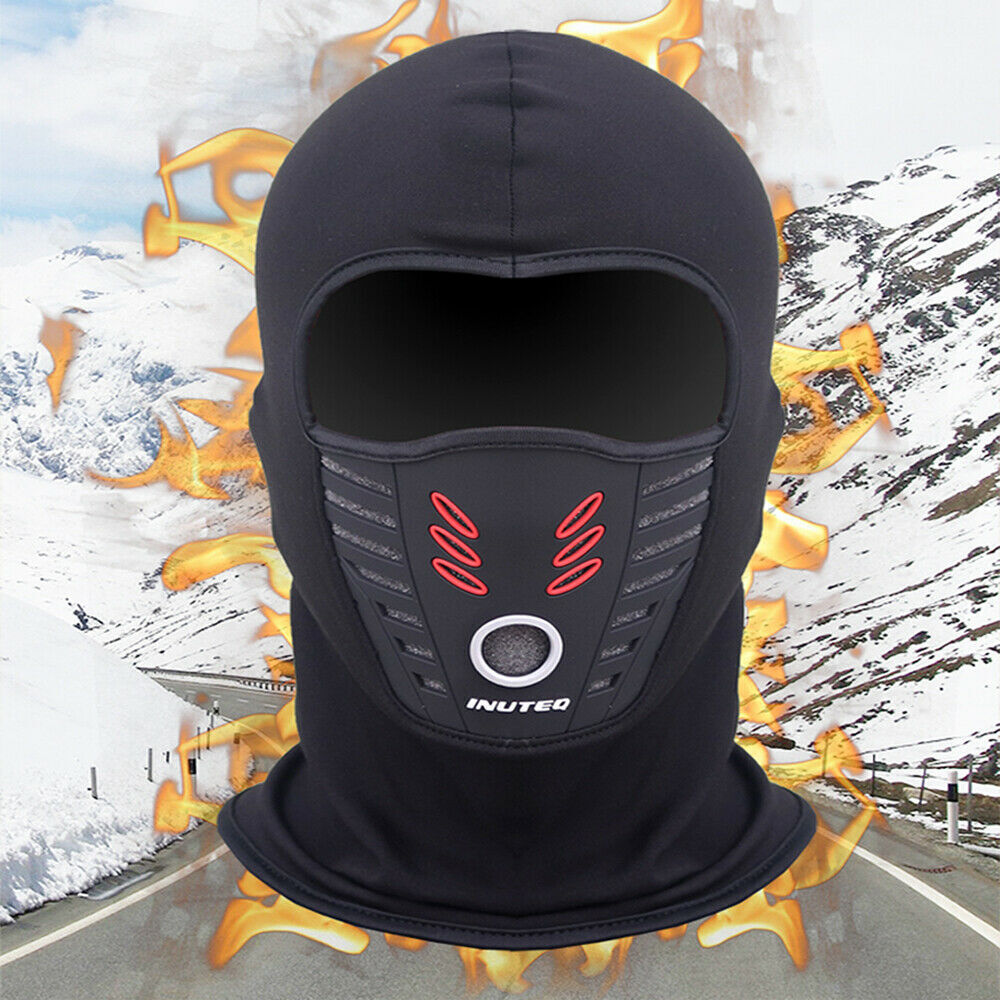 Black Tactical Balaclava Full Face Mask R7686