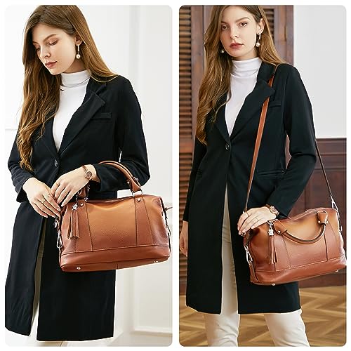 Genuine Leather Handbags Crossbody Satchel Tote Bags A836601