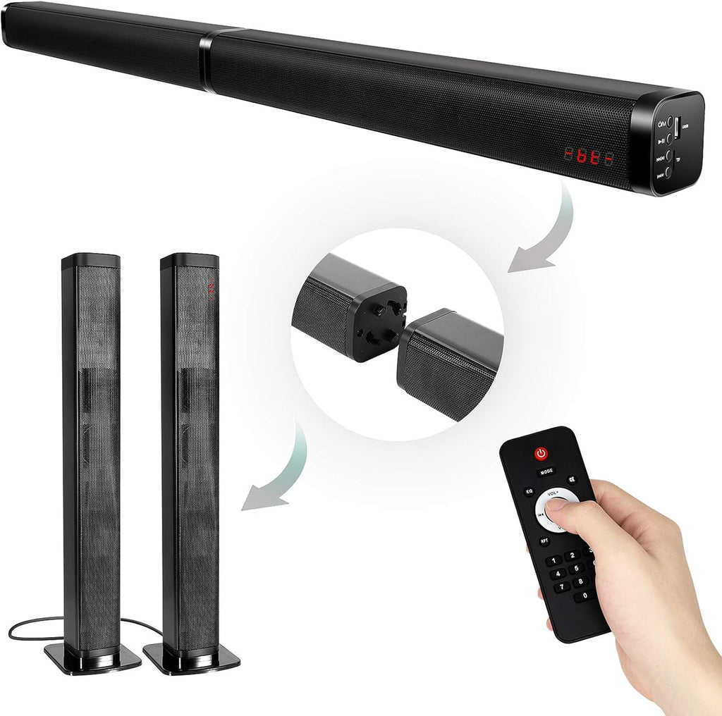 37-Inch Bluetooth Sound Bar with Surround Sound T211