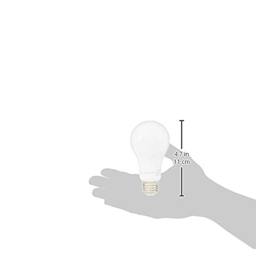 A19 LED Light Bulbs 60 Watt Equivalent 9W E26 Soft White 2700K Dimmable 6-Pack R144947