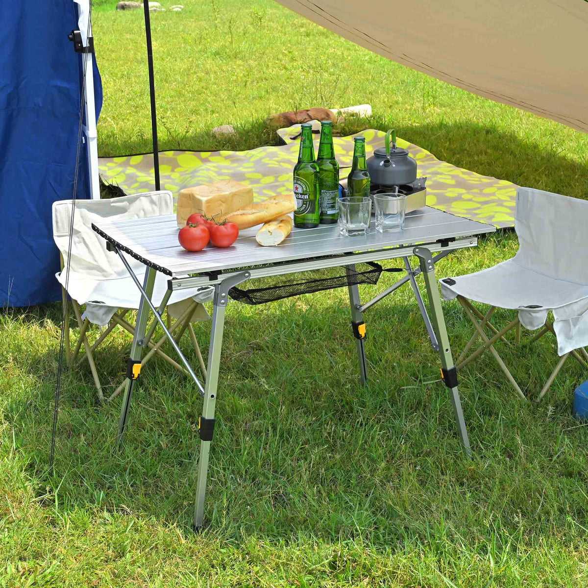 Portable Folding Aluminum Camping Table O66550