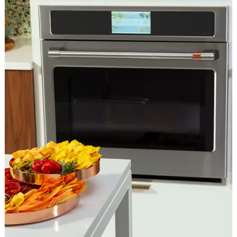 30 in. Smart Single Electric Wall Oven with Convection and Self Clean in Stainless Steel E7514