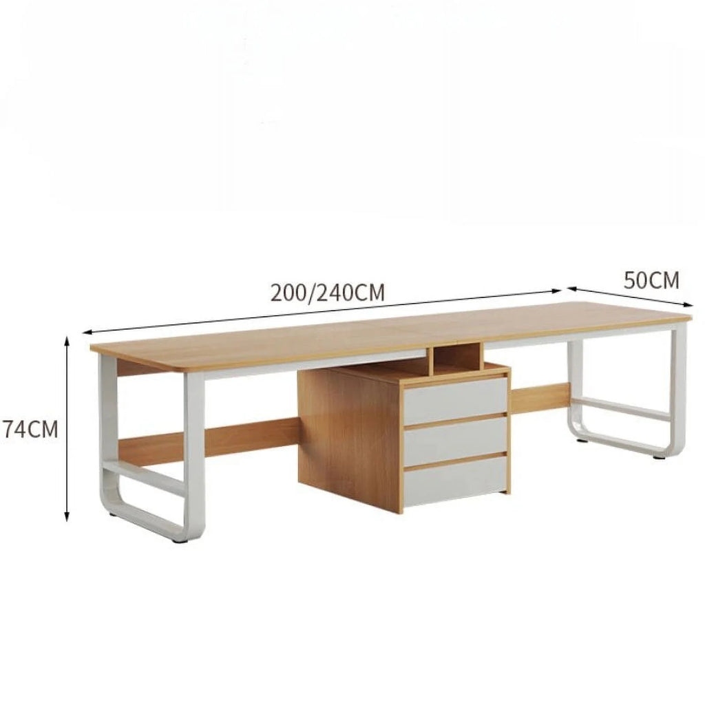 Modern Double Person Office Desk X79283