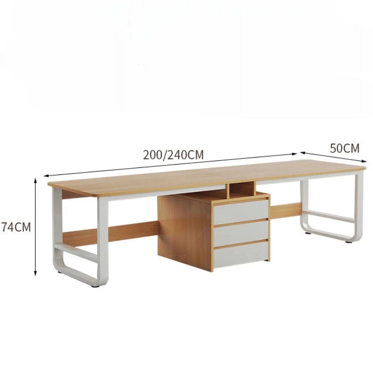 Modern Double Person Office Desk X79283