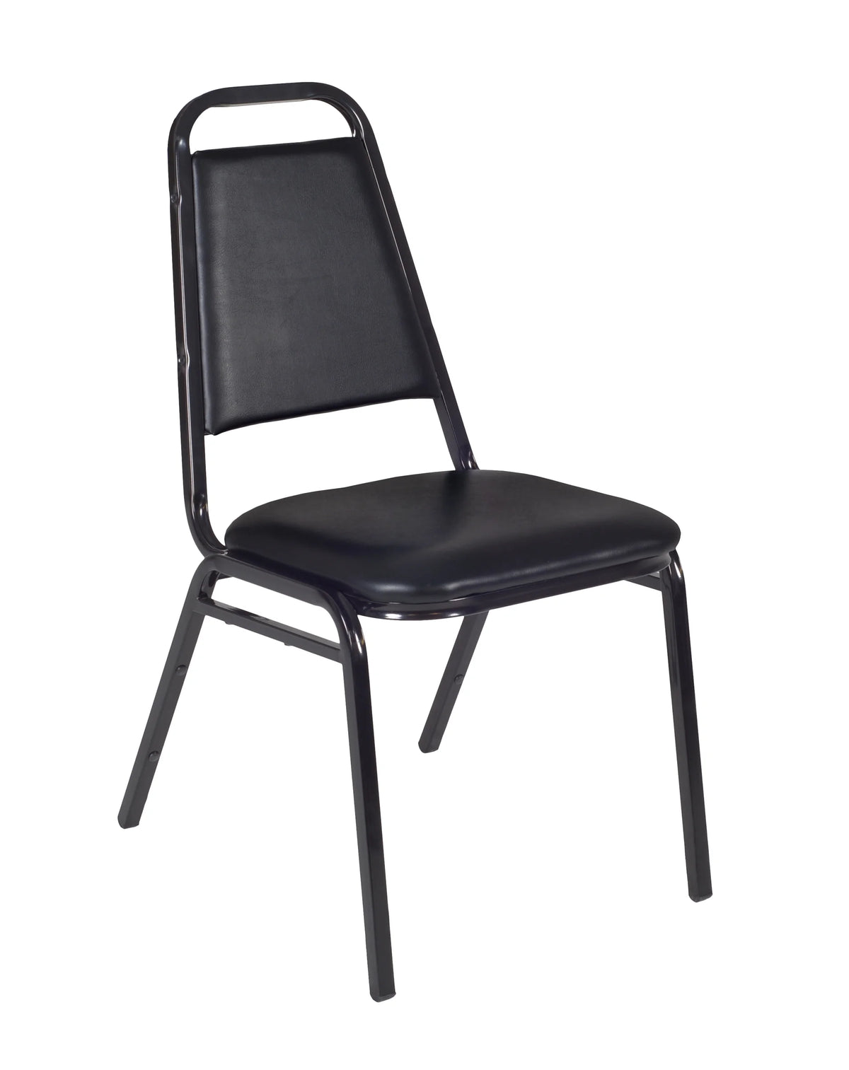 48 in. Round Breakroom Table with 4 Stack Chairs P69188