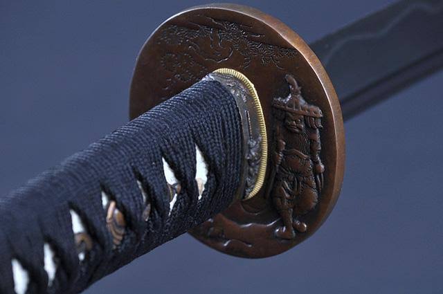 Sharp 1095 Carbon Steel Blade Samurai Katana Sword M579