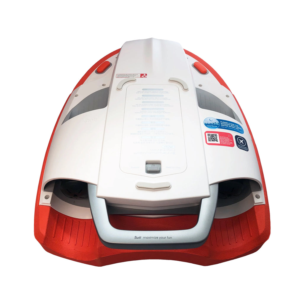 Sunrise Orange Electronic Kickboard J7858