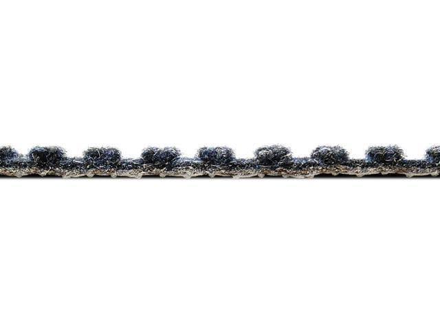 Skid-Resistant Heavy-Duty Carpet Runner, Stormy Blue, 4' x 15' T514027
