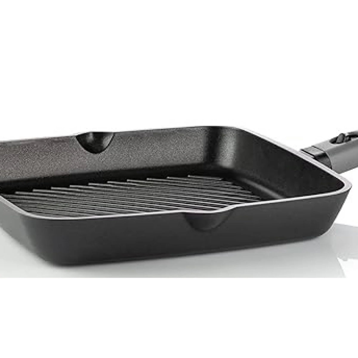 Black Induction Compatible Square Griddle E1895
