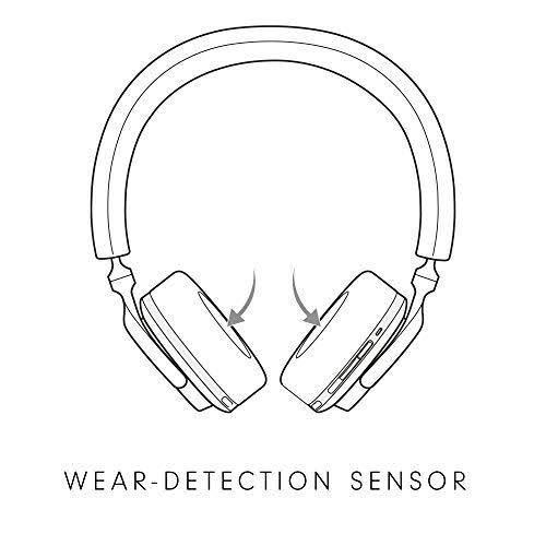 Silver Over-Ear Noise Canceling Wireless Headphones E615