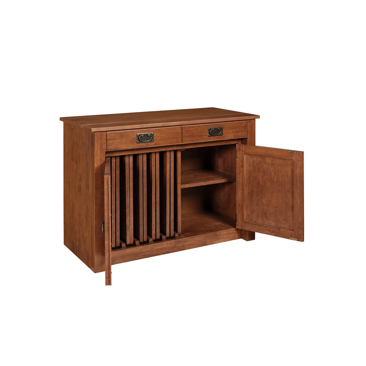 Cherry Expanding Cabinet/Table P43164