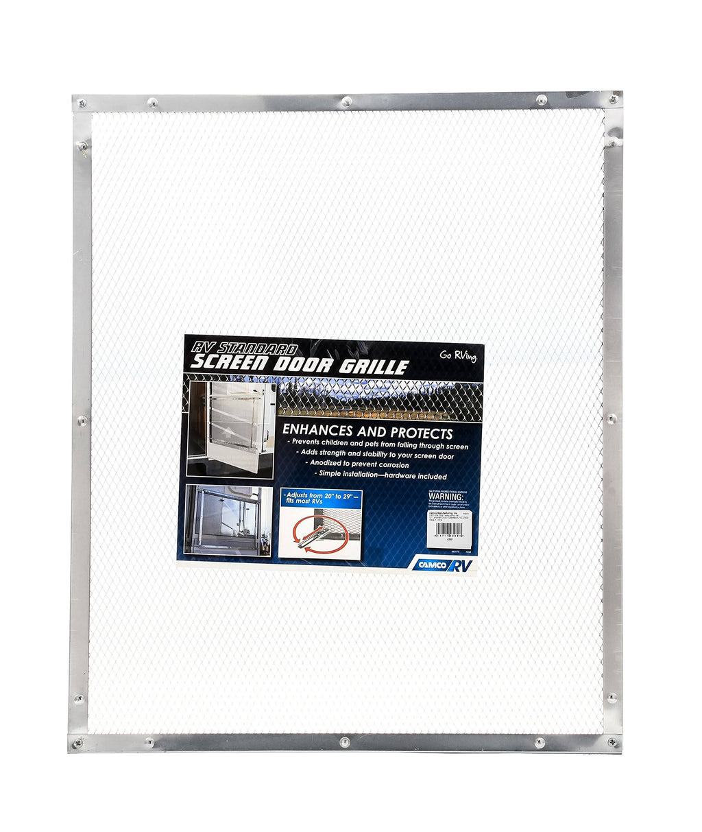 Aluminum Screen Door Standard Mesh Grille L276
