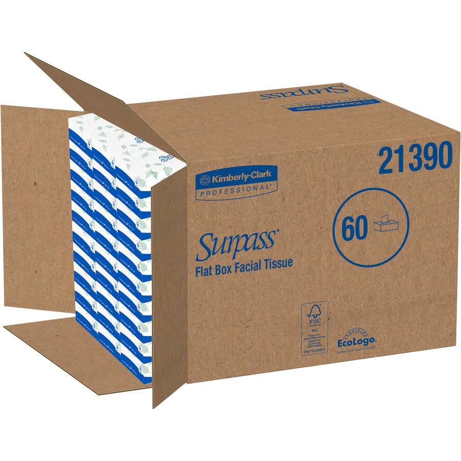 2-Ply Facial Tissue, 60 Boxes I35984