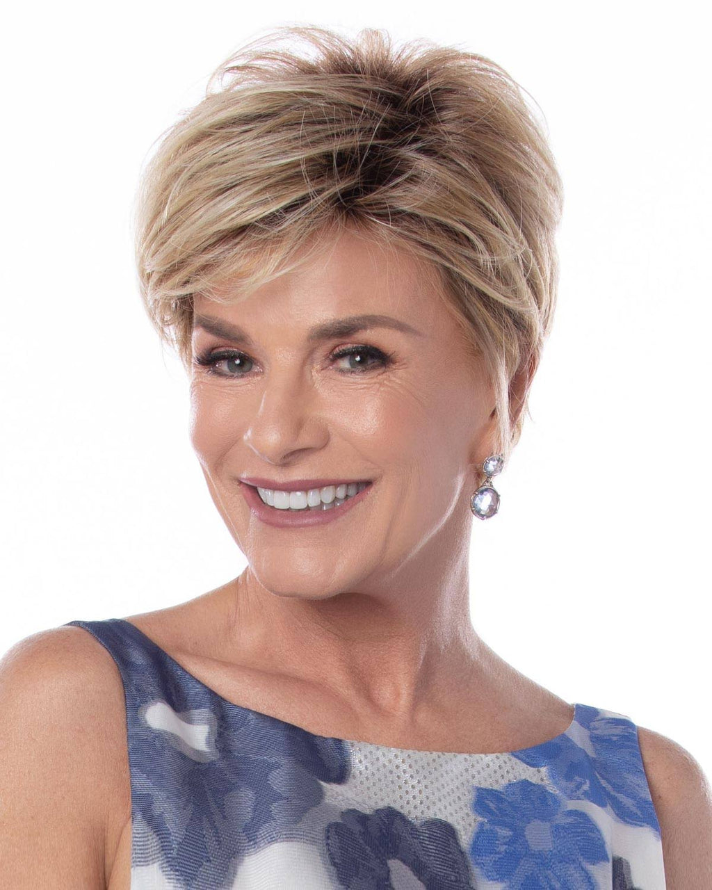 Medium Brown Synthetic Wig N506