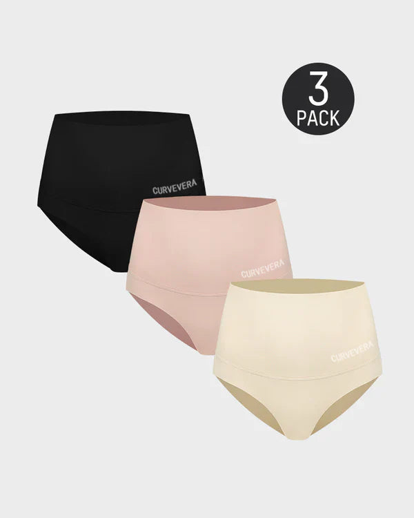 High Waisted Tummy Control Briefs D143