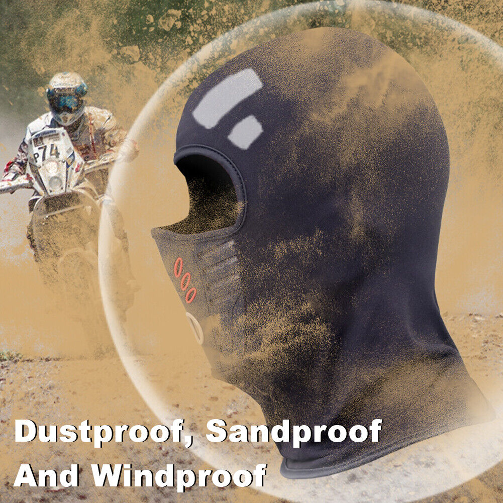Black Tactical Balaclava Full Face Mask R7686