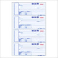 2 Parts Carbonless Hardbound Numbered Money Receipt Book - Canary - Pack 300 U75133