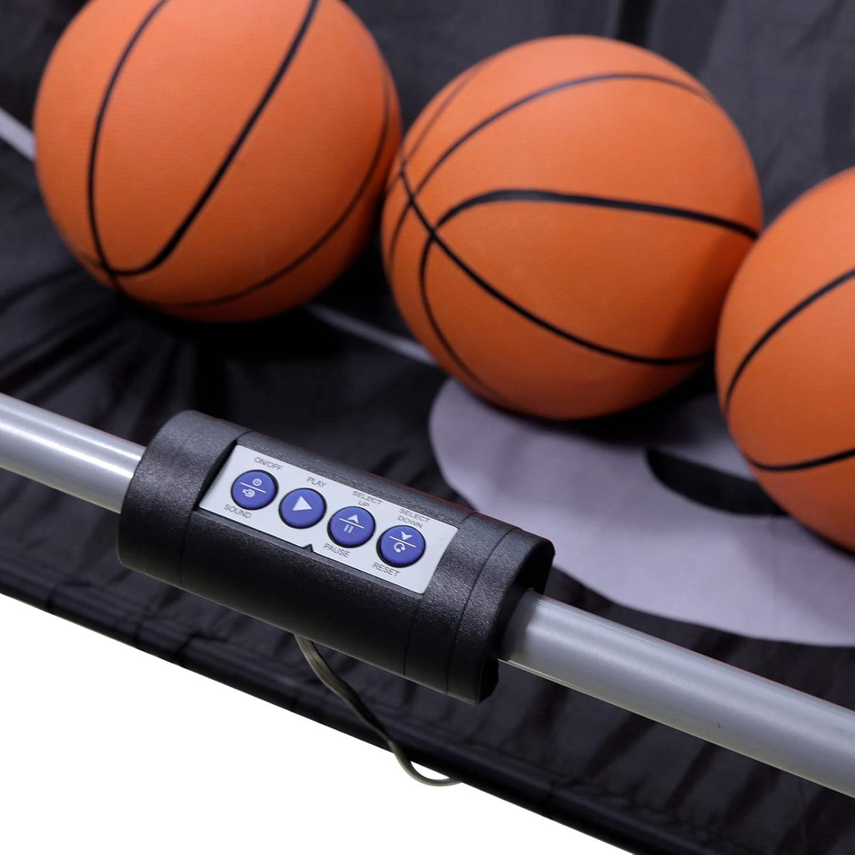Foldable Indoor Basketball Arcade Game with LED Scoreboard O530913