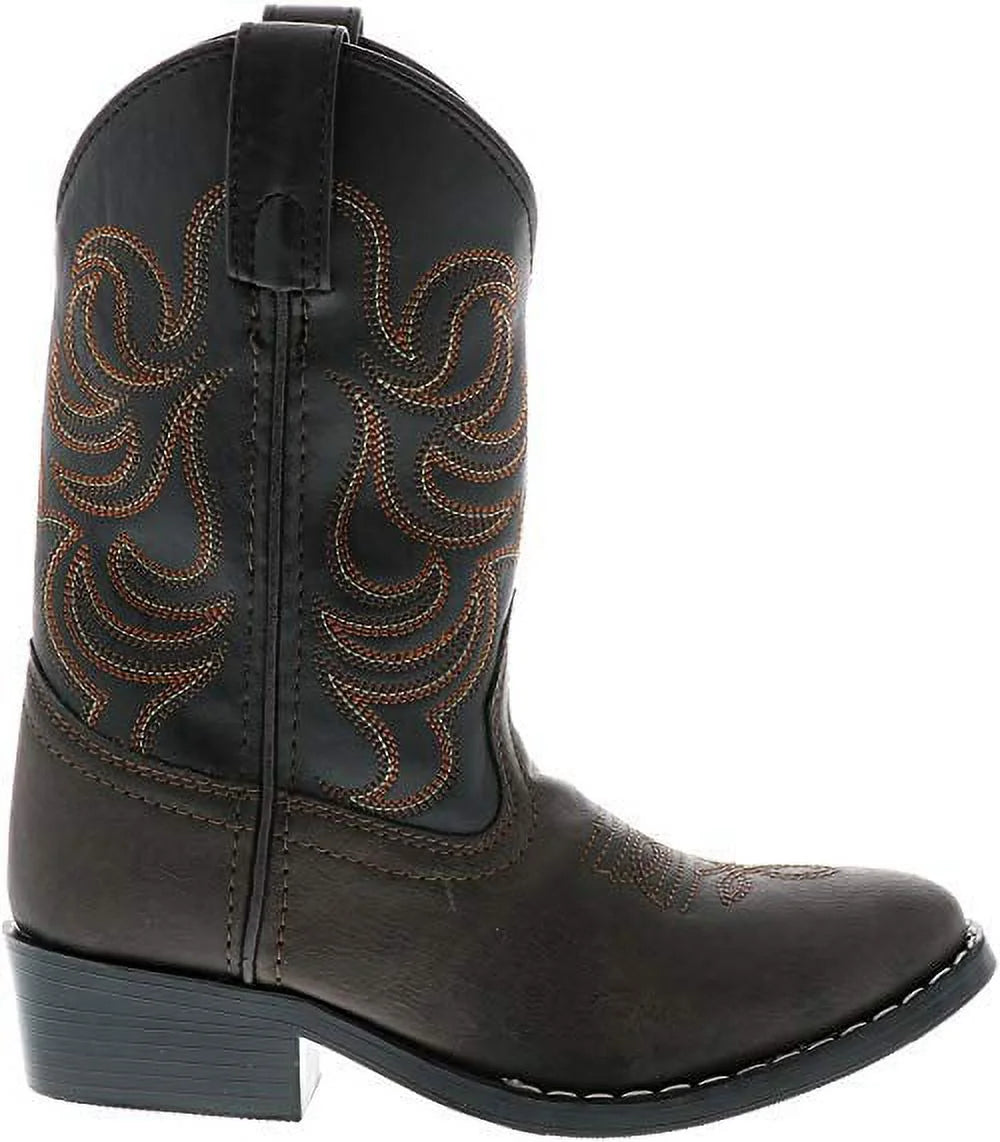 Brown/Black Western Cowboy Boots K900
