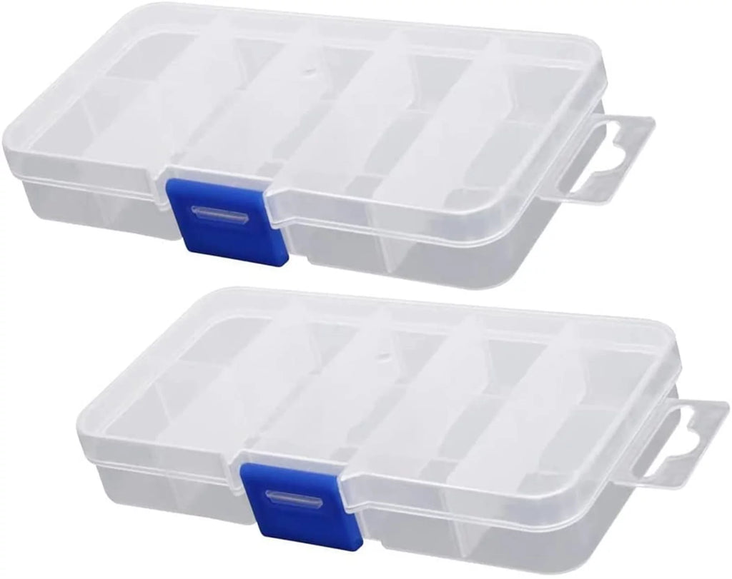 Plastic Organizer Storage Box with 10 Removable Grids C813