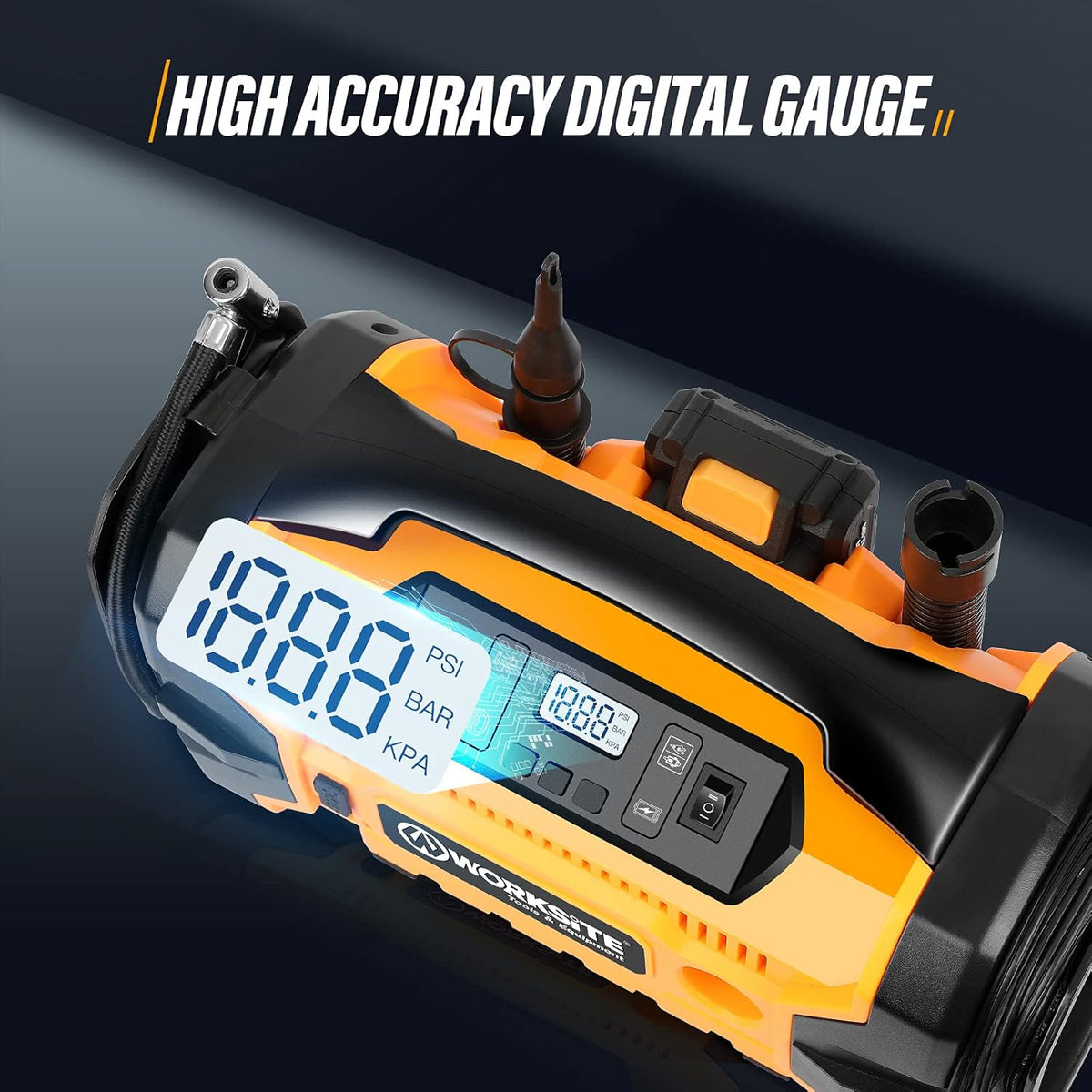 Portable 160 PSI Tire Inflator Air Compressor L896