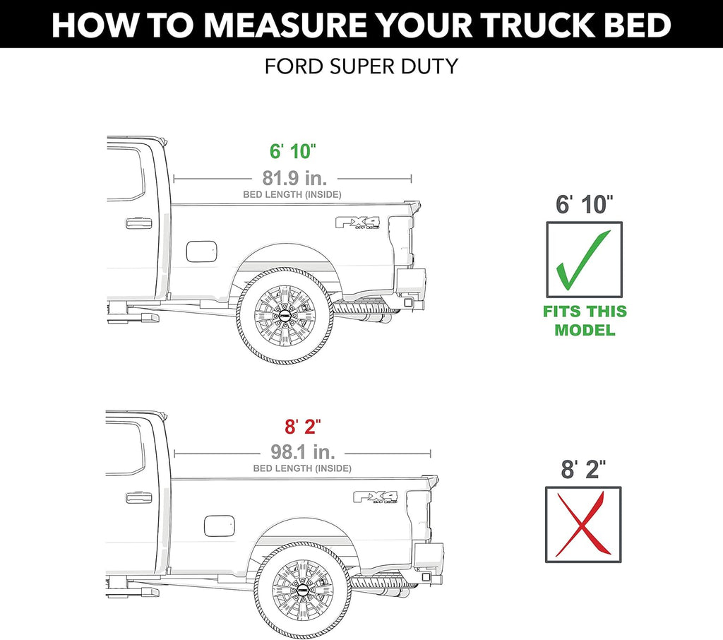 Hard Tri-Fold Truck Bed Tonneau Cover G604