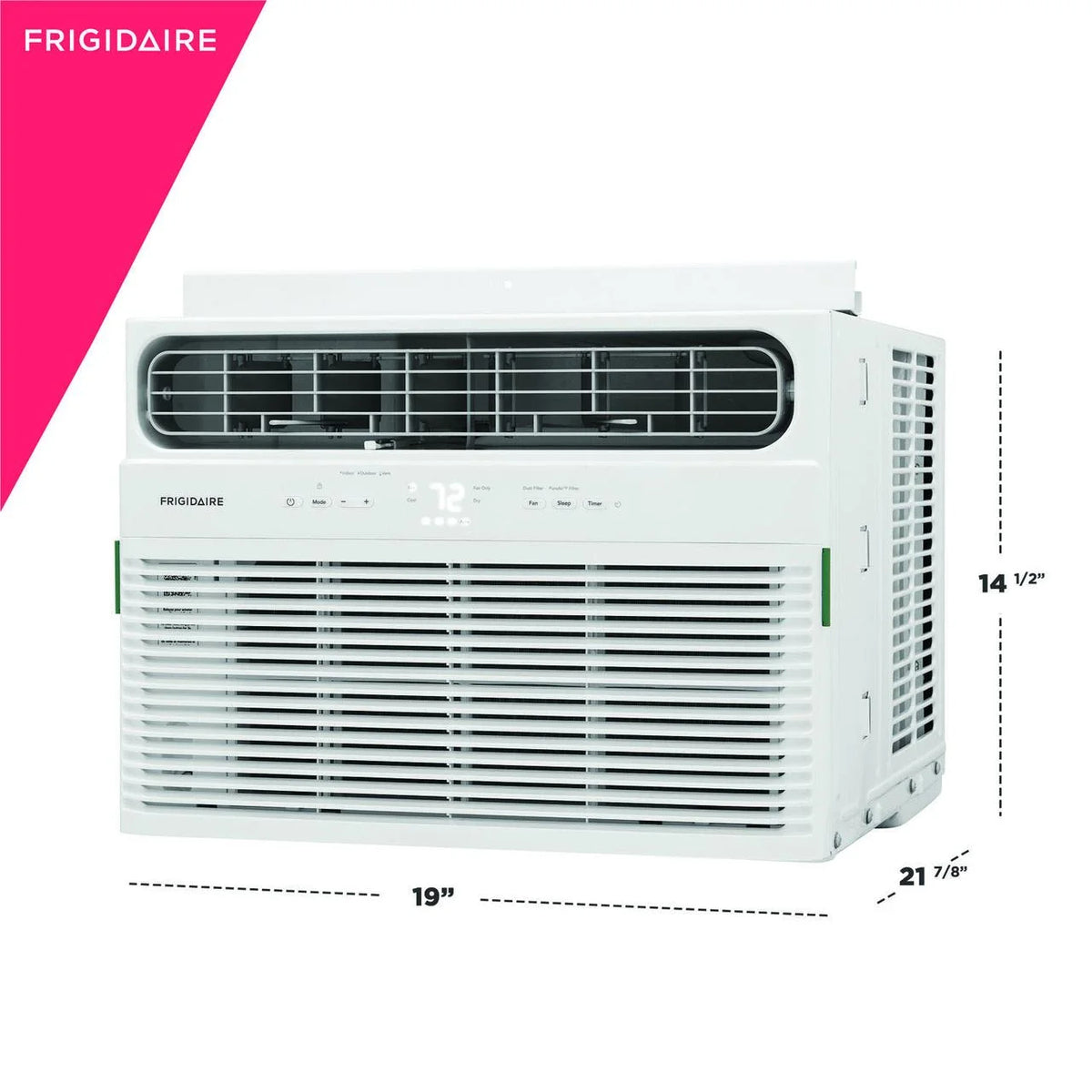 12,000 BTU Smart Window Air Conditioner in White H58836