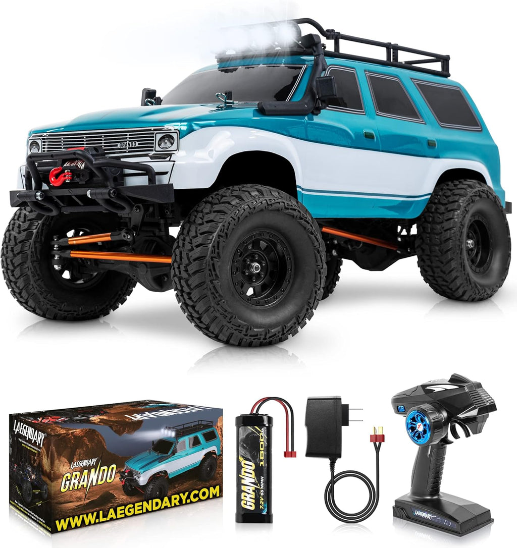 1:8 Scale Army Green 4x4 Offroad Remote Control Truck B4860