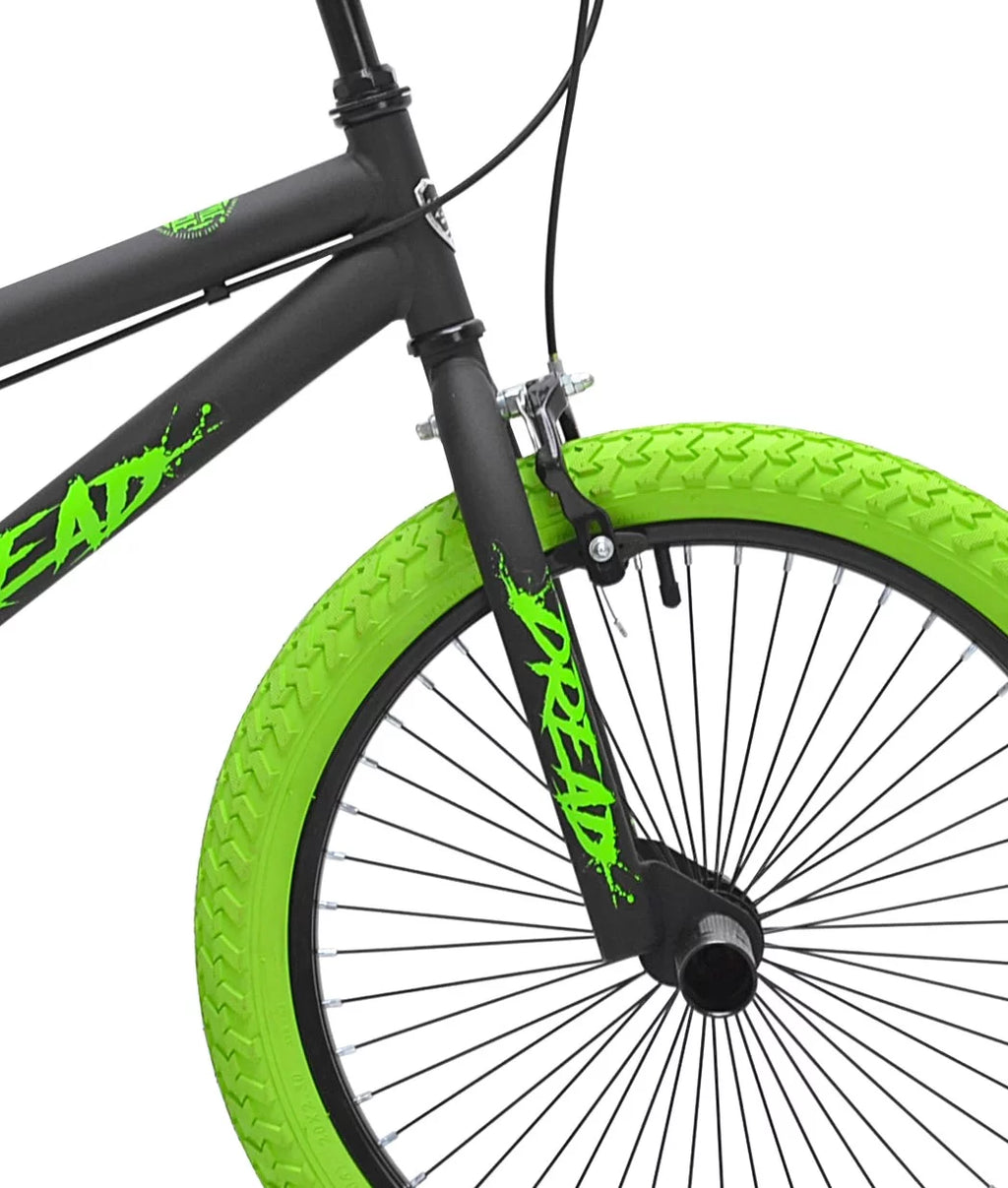 20 in. Green and Black BMX Bike M31417