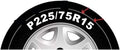 15 Inch 5 Lug Black Steel Wheel Z903622