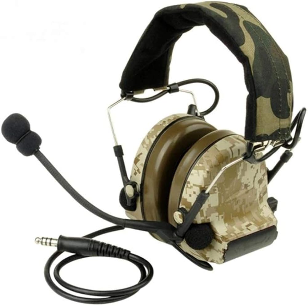 Closed-Ear Electronic Hearing Protection Earmuffs Communication Headset T942