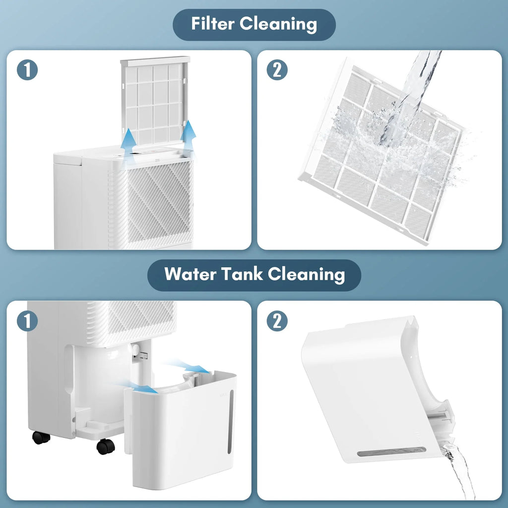 30 Pint Portable Dehumidifier with Drain Hose I6187